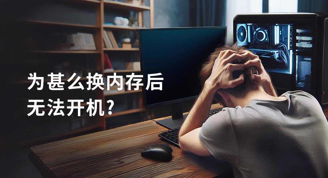 为什么升级更换内存后无法正常开机？