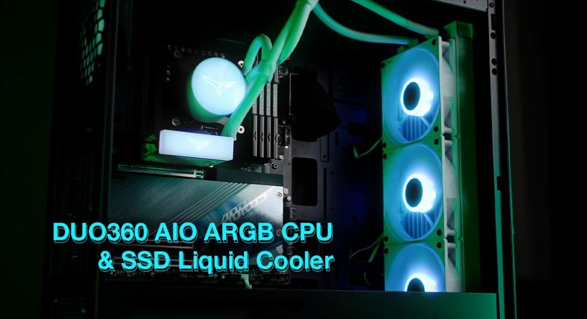 Wie wird der T-FORCE SIREN DUO360 AIO ARGB CPU & SSD Flüssigkeitskühler richtig installiert? Was ist der Unterschied zwischen einer Installation mit einem Wasserblock und einer Installation mit zwei W