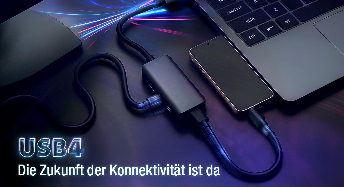 USB4: Die Zukunft der Konnektivität ist da