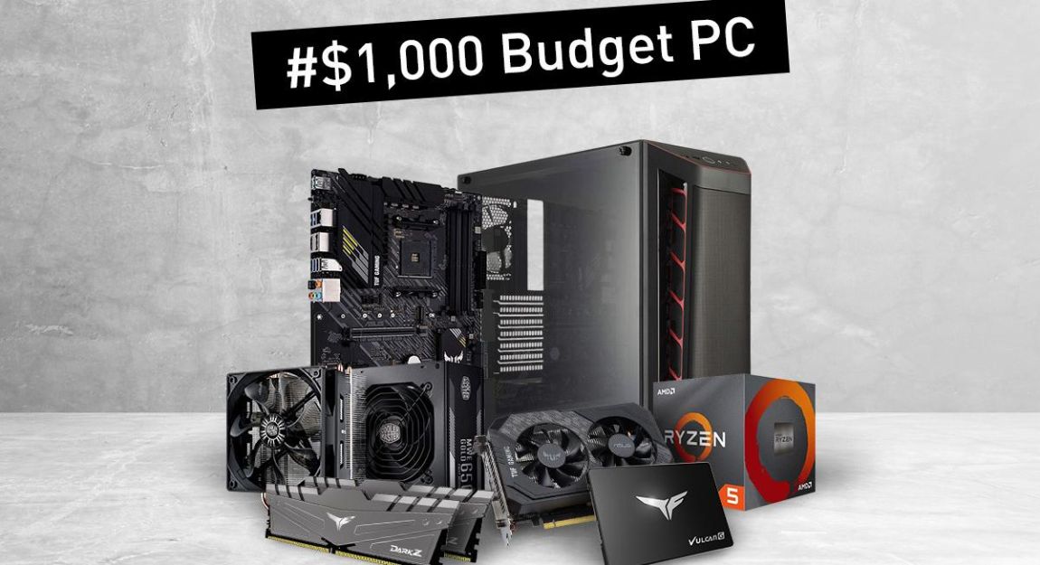 【Guide to Build a PC】How to build a Gaming PC that can play all games for $1,000