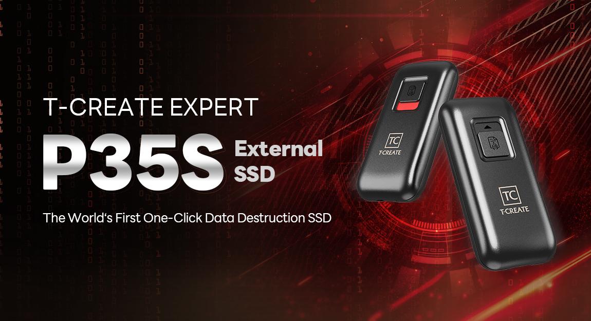 Inside the Technology: T-CREATE EXPERT P35S External SSD (One-Click Data Destruction)
