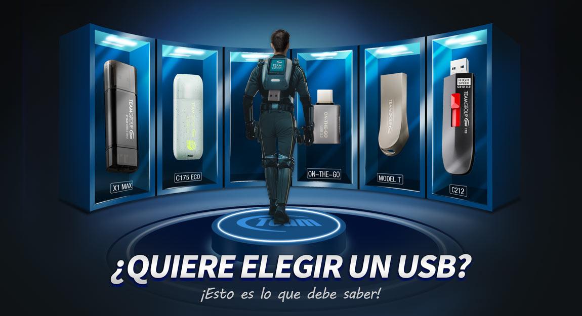 Memorias USB: Especificaciones y consejos