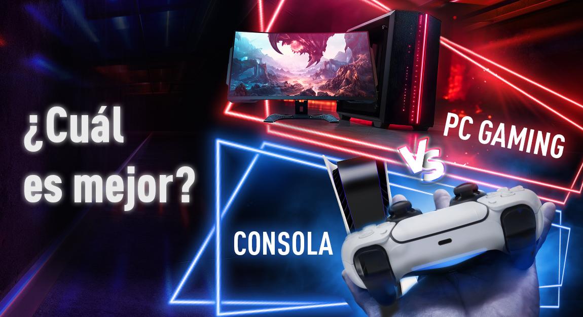 PC gaming vs. consola: ¿Cuál es mejor?