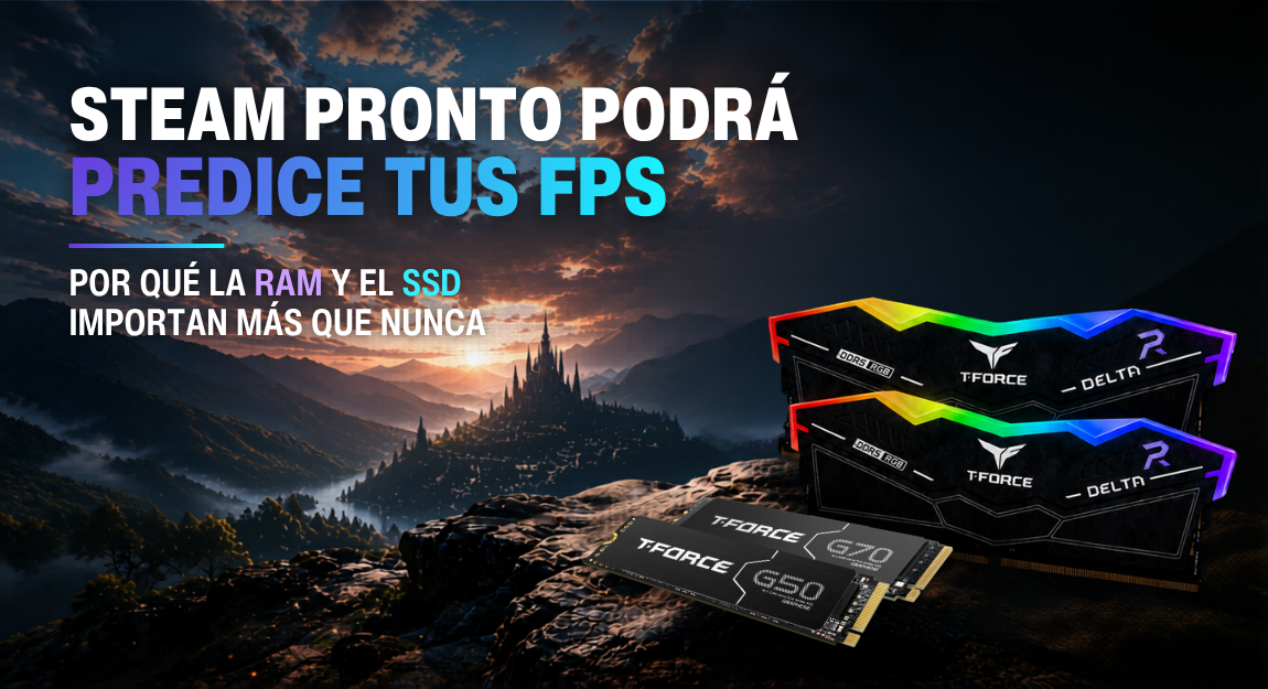¿Steam pronto podrá predecir tus FPS? He aquí por qué la RAM y el SSD son más importantes que nunca.