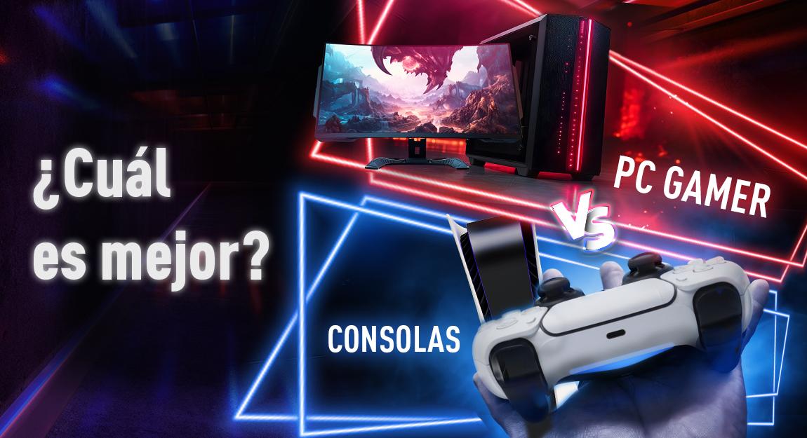 PC Gamer vs vs. Consolas: ¿Cuál es mejor?