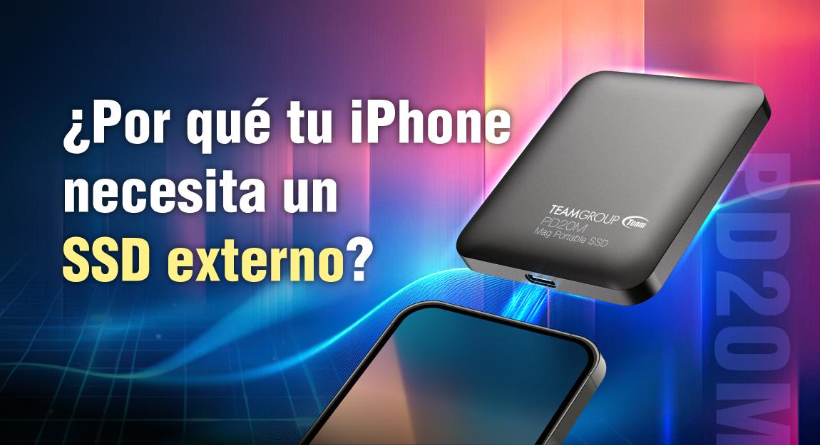 Aumenta el almacenamiento de tu iPhone al instante con dispositivos externos