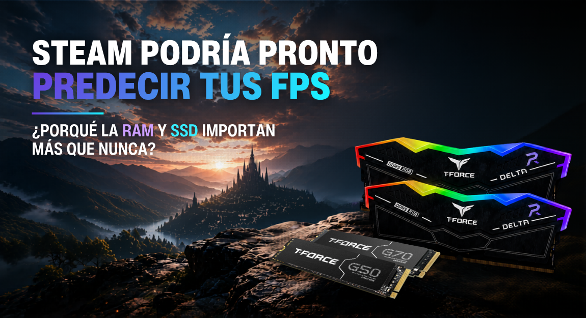 ¿Steam pronto podría predecir tus FPS? Por eso la RAM y el SSD importan más que nunca