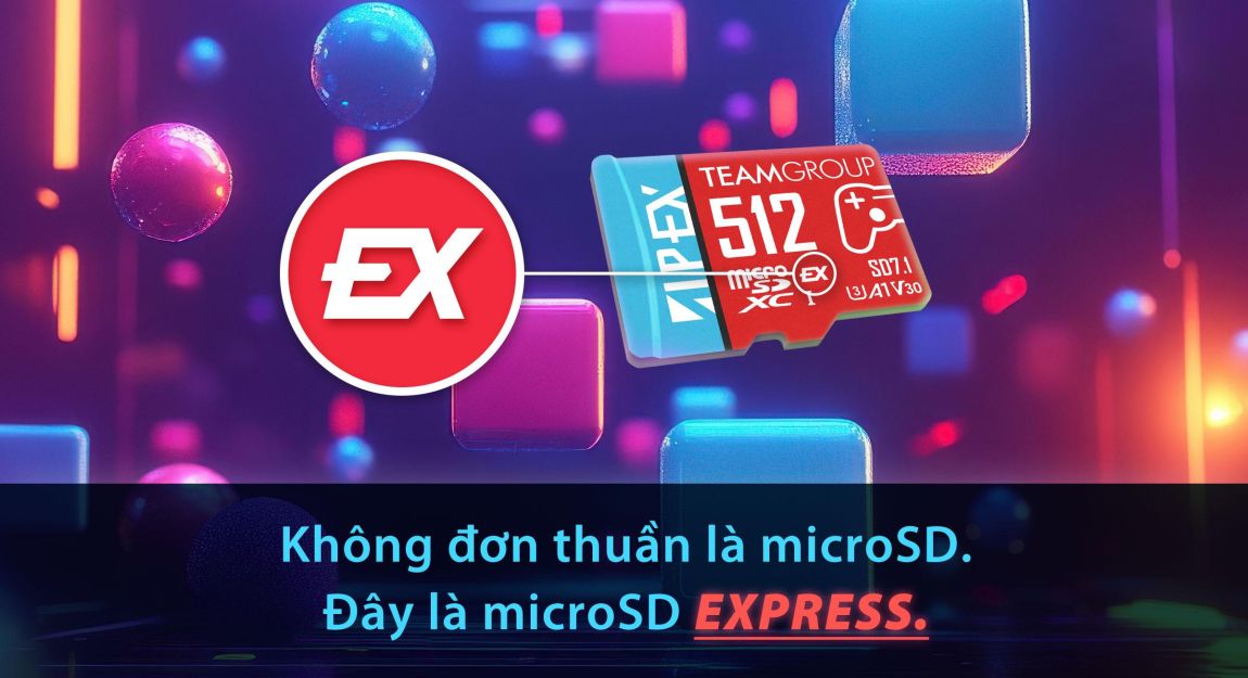 MicroSD Express vs microSD: Đâu là loại thẻ nhớ tốt nhất cho Nintendo Switch 2?