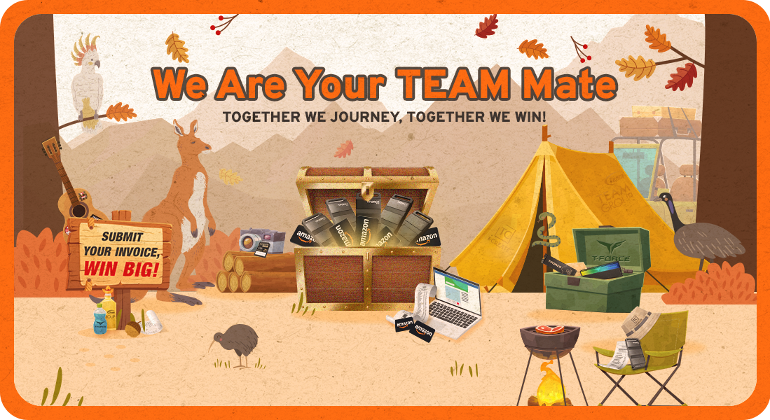 TEAMGROUP We Are Your TEAM Mate