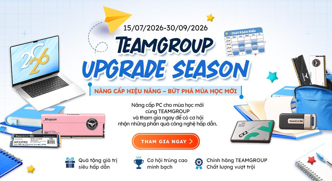 TEAMGROUP UPGRADE SEASON 2026