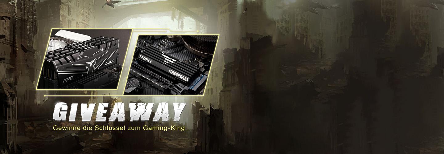 GIVEAWAY - Gewinne die Schlüssel zum Gaming-King
