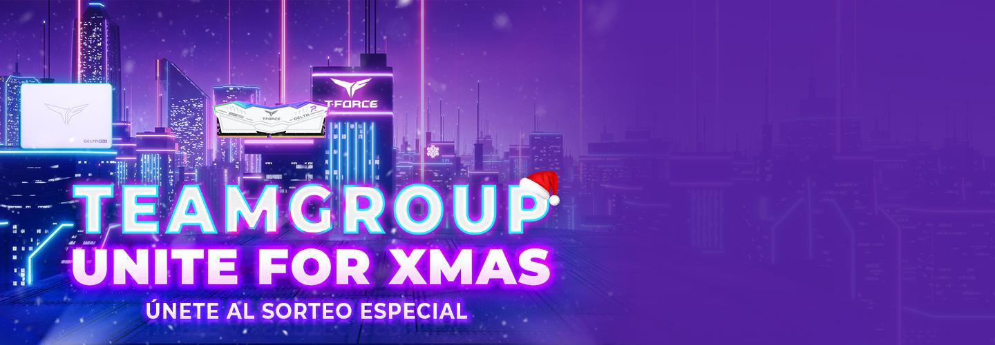 TEAMGROUP: UNITE FOR CHRISTMAS ÚNETE AL SORTEO ESPECIAL