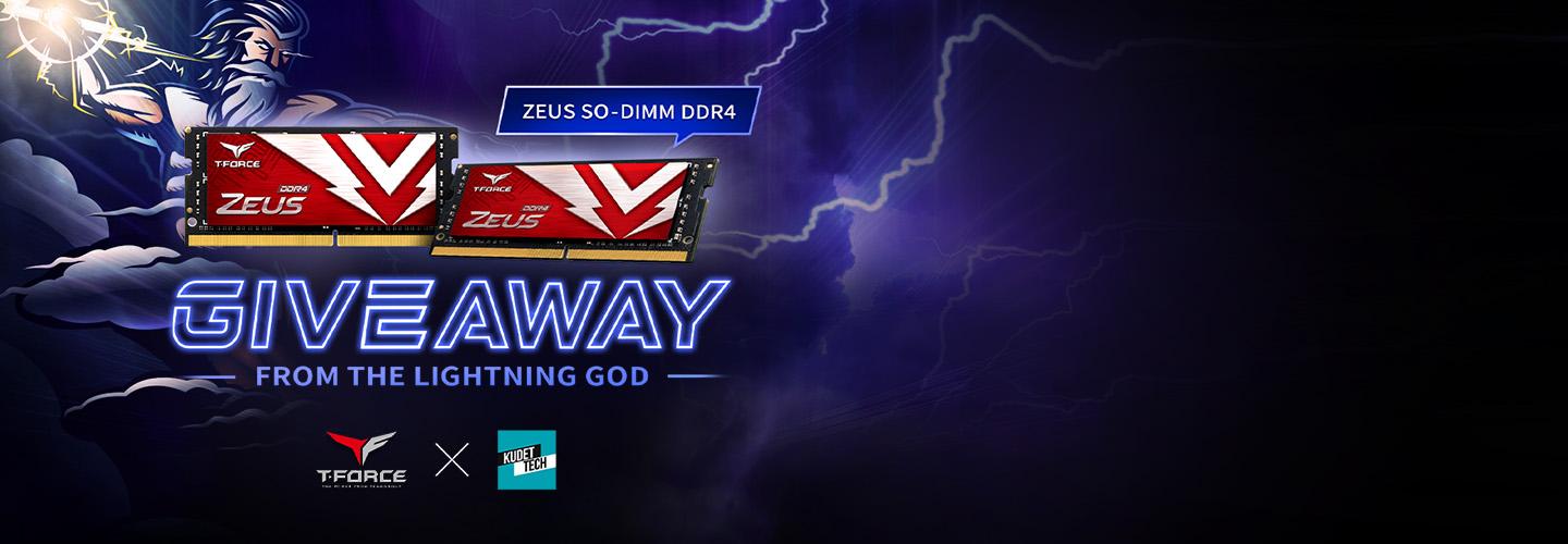 IKUTI GIVEAWAY ZEUS SO-DIMM DDR4