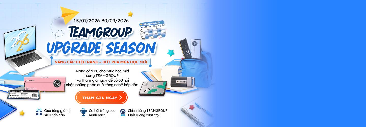 TEAMGROUP UPGRADE SEASON 2026