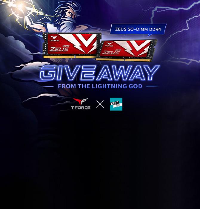 IKUTI GIVEAWAY ZEUS SO-DIMM DDR4