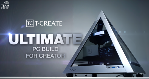 打造经典 T-CREATE 创作者电脑装机，释放您的创造力！