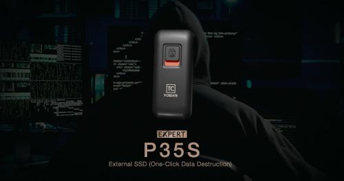 EXPERT P35S External SSD with One-Click Data Destruction | TEAMGROUP
