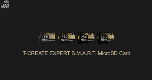 T-CREATE EXPERT S.M.A.R.T. MicroSDXC Memory Card | TEAMGROUP