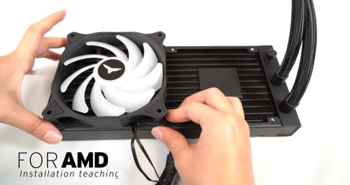 SIREN GD240 All-in-One ARGB CPU Liquid Cooler Assembly Guide