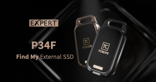 T-CREATE EXPERT P34F Find My External SSD｜TEAMGROUP