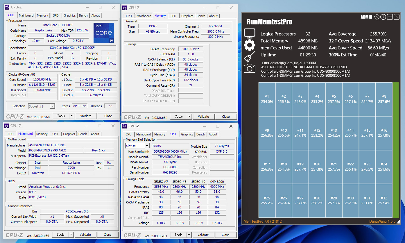 ASUS DDR5-8000 CL38 2x24GB