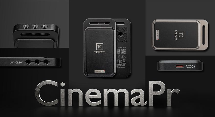 十铨科技推出 T-CREATE CinemaPr P31 行动外接式固态硬盘 以先进技术助力创作者实现电影级巅峰作品