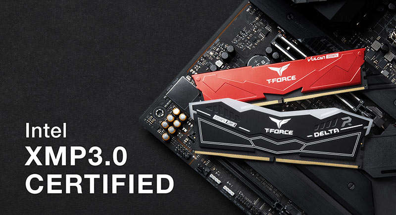 TEAMGROUP DDR5-Gaming-Speicher besteht die Intel XMP3.0-Zertifizierung und ermöglicht stabiles und extremes Übertakten mit einem einzigen Klick!