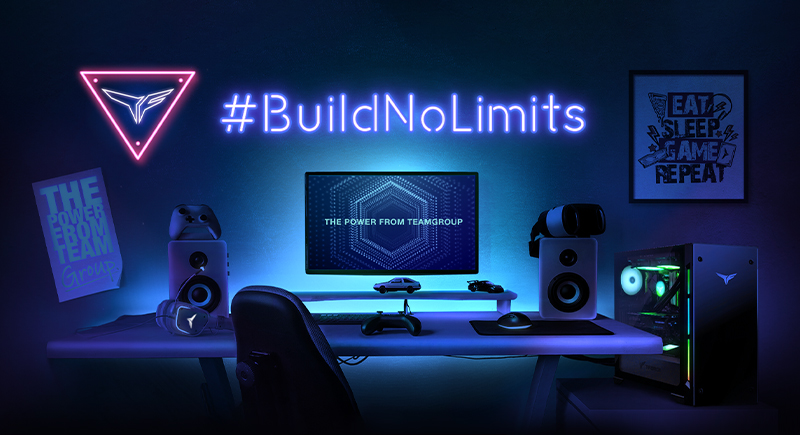 #BuildNoLimits PC-Desktop-Setup-Design 2022 von TEAMGROUP: Die Welt verbinden, um Traum-PC-Setups zu erstellen