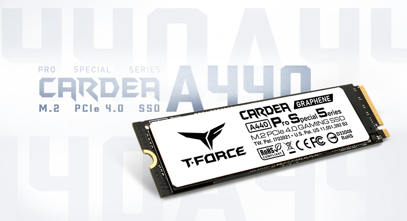 TEAMGROUP bringt die T-FORCE CARDEA A440 Pro Special Series M.2 SSD auf den Markt: Genieße PS5-Spiele zusammen mit T-FORCE