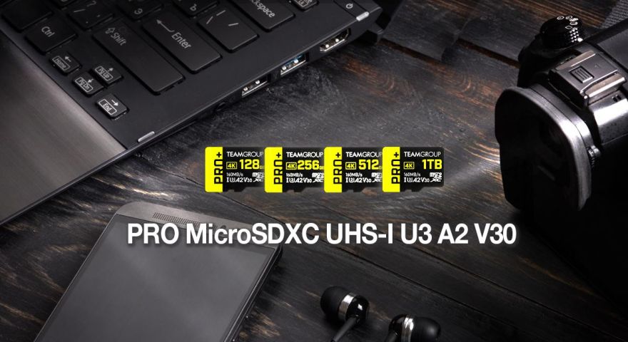 TEAMGROUP Releases PRO+ MicroSDXC UHS-I U3 A2 V30 Memory Card The Newest Top-Performing Card