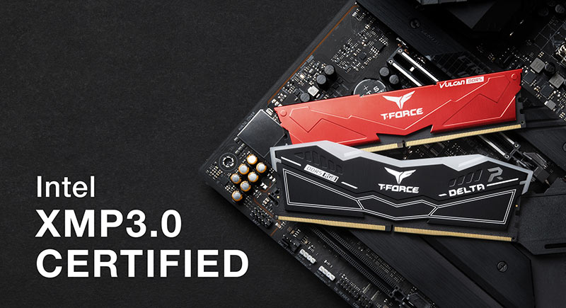 TEAMGROUP DDR5 Gaming Memory Passes Intel XMP3.0 Certification: Stable and Extreme Overclocking with a Single Click