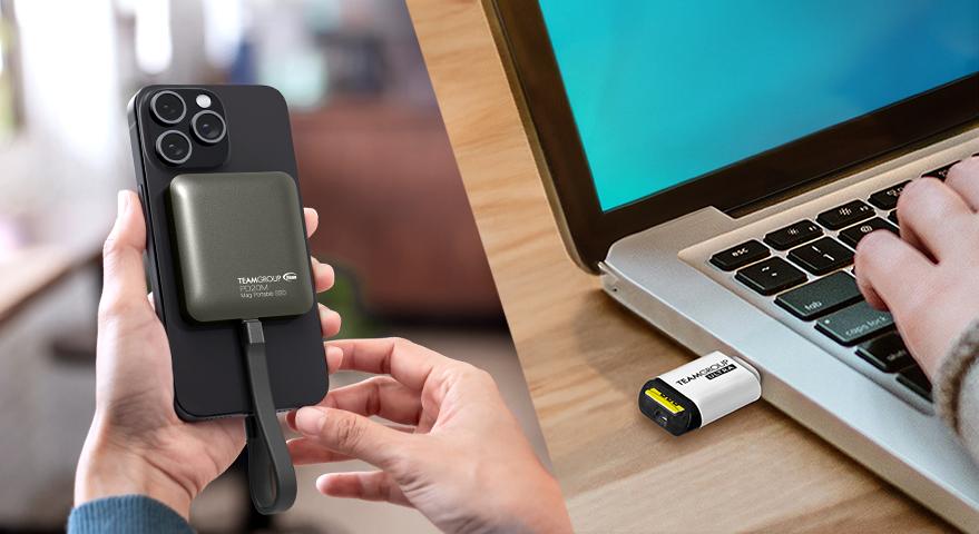 TEAMGROUP Announces the PD20M Mag Portable SSD and the ULTRA CR-I MicroSD Memory Card Reader - Storage Expansion Meets Lightweight Innovation
