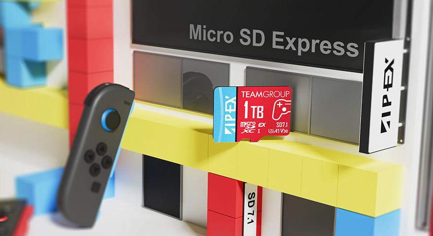 TEAMGROUP Unveils The APEX SD7.1 MicroSD Express Card - Next-Gen, High Speed Storage for Handheld Gaming