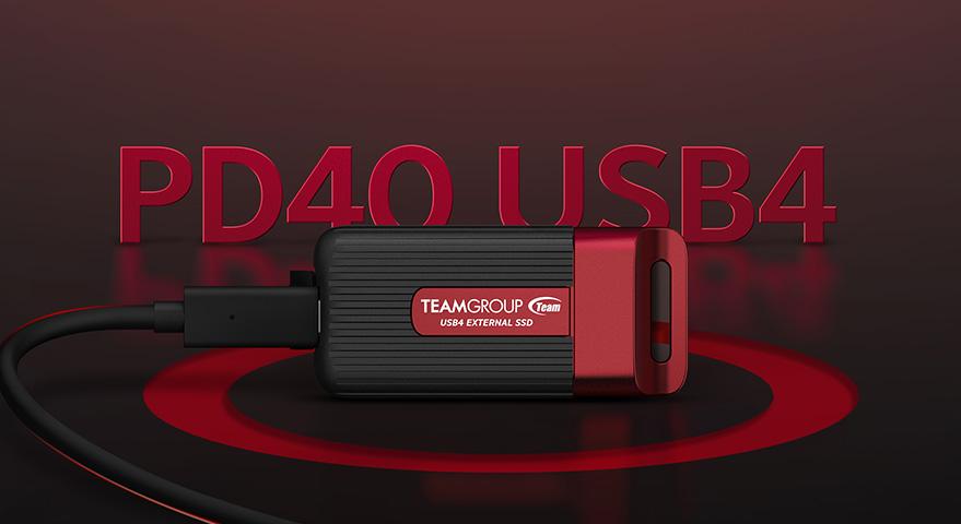 TEAMGROUP Launches the TEAMGROUP PD40 Mini External SSD - Compact Design Meets High-Speed Performance, Redefining Portable Storage