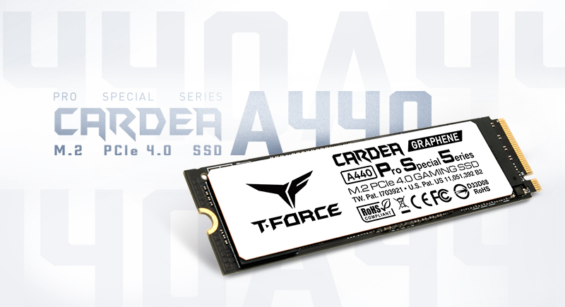 TEAMGROUPはT-FORCE CARDEA A440 Pro Special Series M.2 PCIe SSDを発表します。 自由自在にPS5のゲーム世界を思い切りに楽しめます。