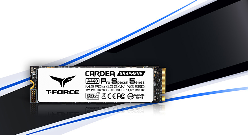 TEAMGROUPは T-FORCE CARDEA A440 Pro Special Series M.2 SSDをリリース PS5の増設に大活躍　ゲーム魂を解放