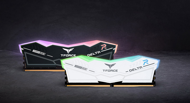 Опережая конкурентов, компания TEAMGROUP выходит на рынок с T-FORCE DELTA RGB DDR5 — оперативной памятью для компьютерных игр с элементами RGB
