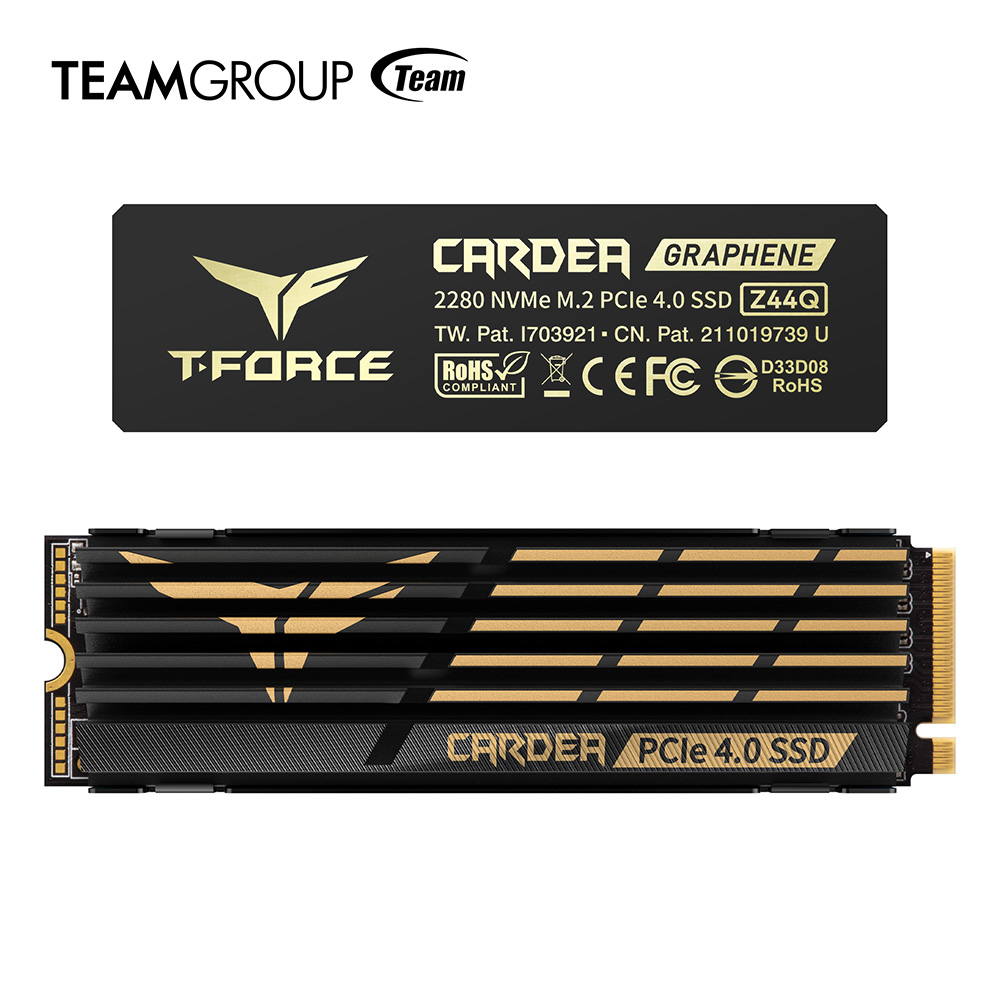 TEAMGROUP Launches the High-speed T-FORCE CARDEA Z44Q PCIe4.0 SSD