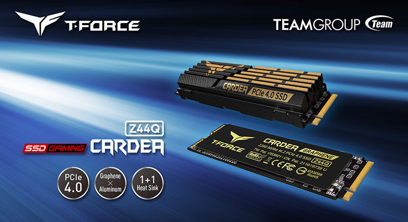 【新品未開封】TEAMGROUP Gen4x4　2TB　NVMe TEAMGROUP Launches the High-speed T-FORCE CARDEA Z44Q PCIe4.0 SSD