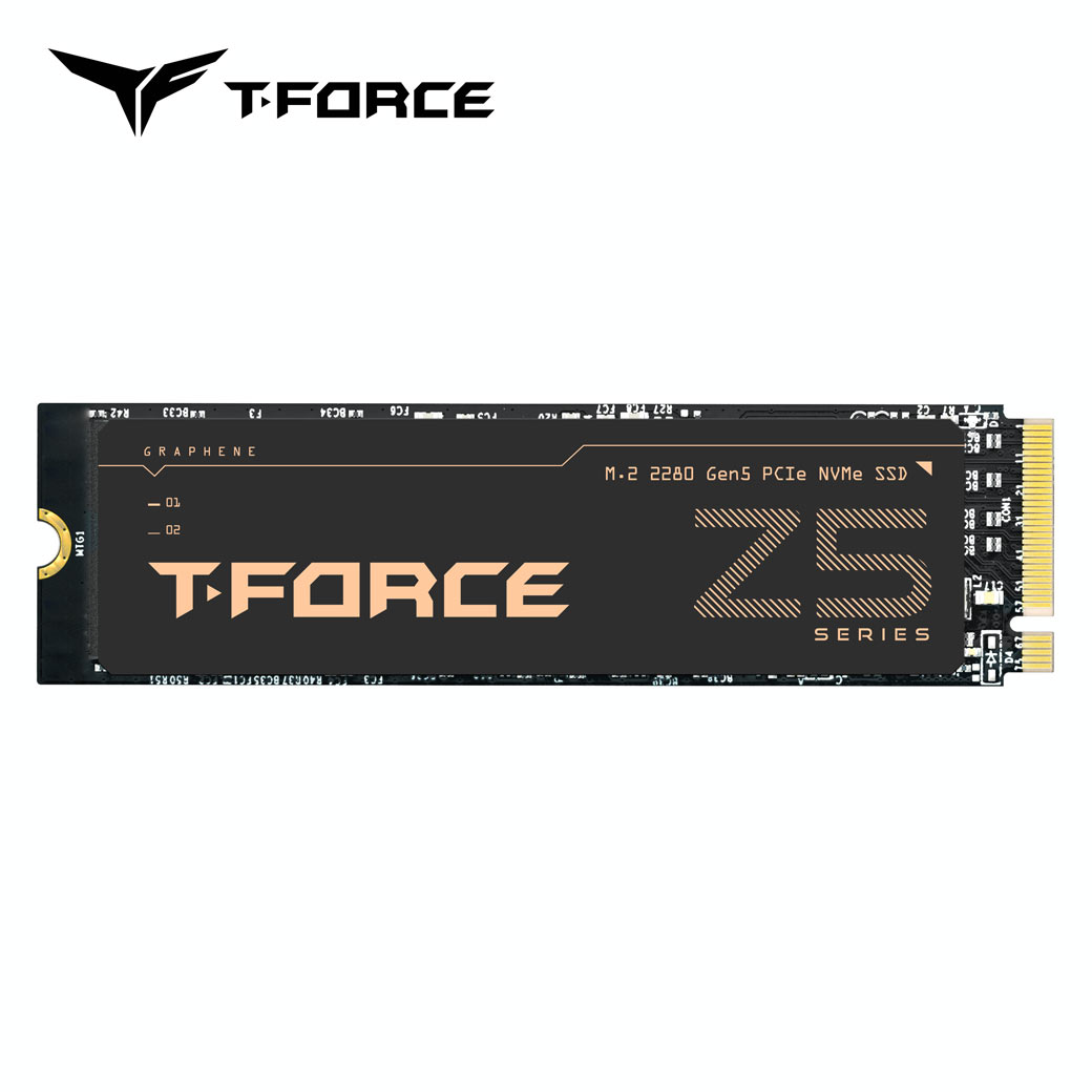 TEAMGROUP Releases the Invincible T-FORCE Z540 M.2 PCIe 5.0 SSD