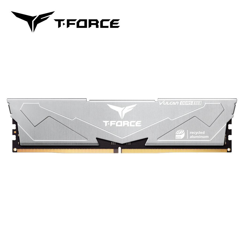 TEAMGROUPは業界初の環境に優しい T-FORCE VULCAN ECO DDR5