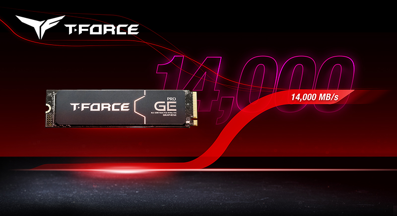 TEAMGROUP Releases T-FORCE GE PRO PCIe 5.0 SSD Utilizing a New Multi-Core  and Power-Efficient Design to Create the Supreme Gen 5 SSD-TEAMGROUP