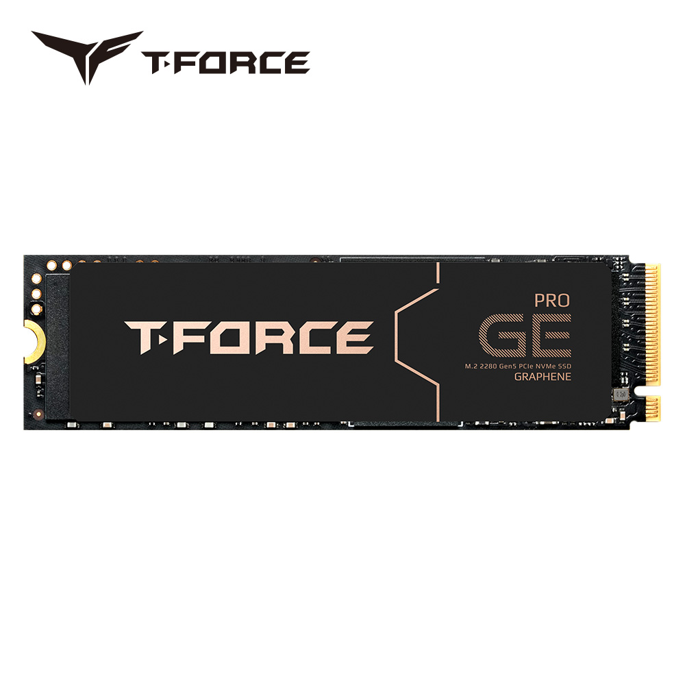 T-FORCE GE PRO 4TB M.2 NVMe Gen5 SSD 未開封 TEAMGROUP Releases T-FORCE GE PRO PCIe 5.0 SSD Utilizing a New