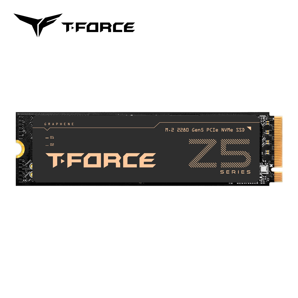 十铨科技推出T-FORCE Z54E PCIe 5.0 固态硬盘铨力旗舰效能升级点燃电竞极速引擎-TEAMGROUP